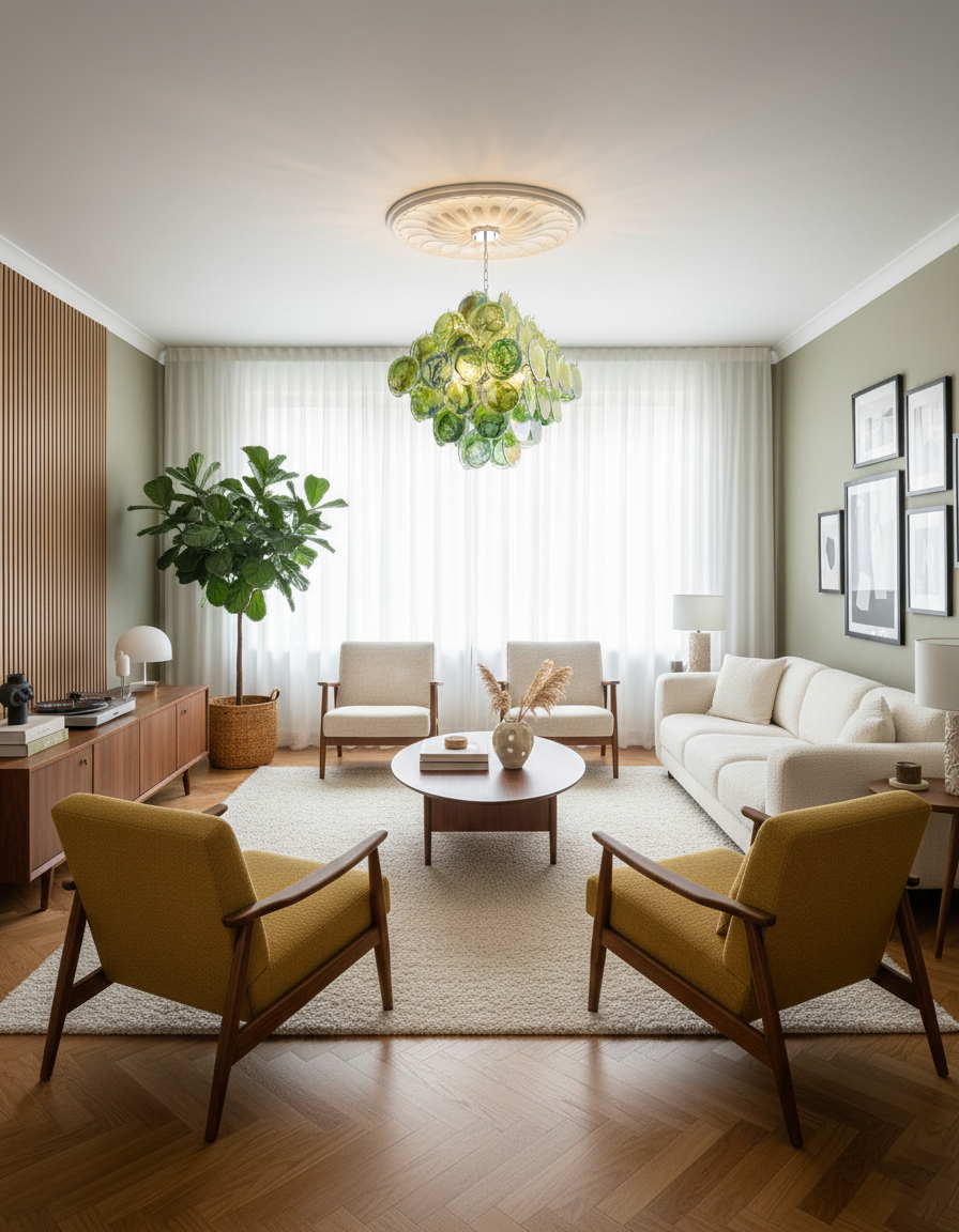 Carmosa Glass Chandelier — product view 12