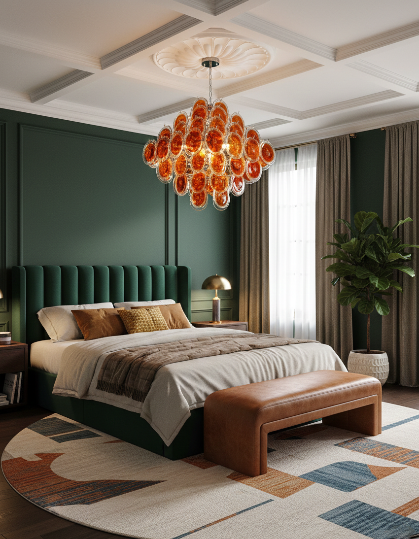 Carmosa Glass Chandelier — product view 13