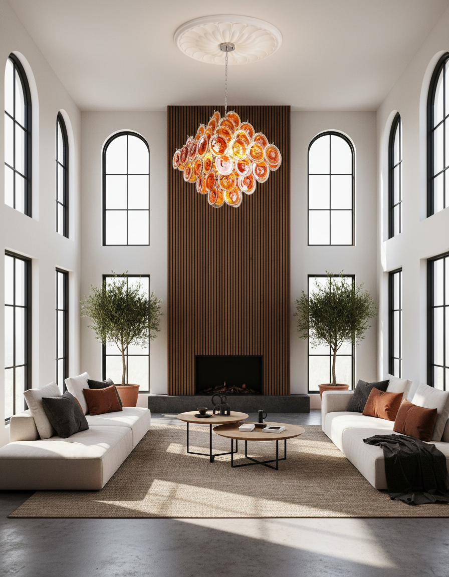 Carmosa Glass Chandelier — product view 14