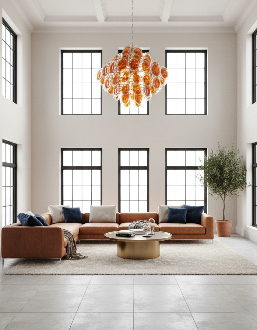 Carmosa Glass Chandelier — product view 15