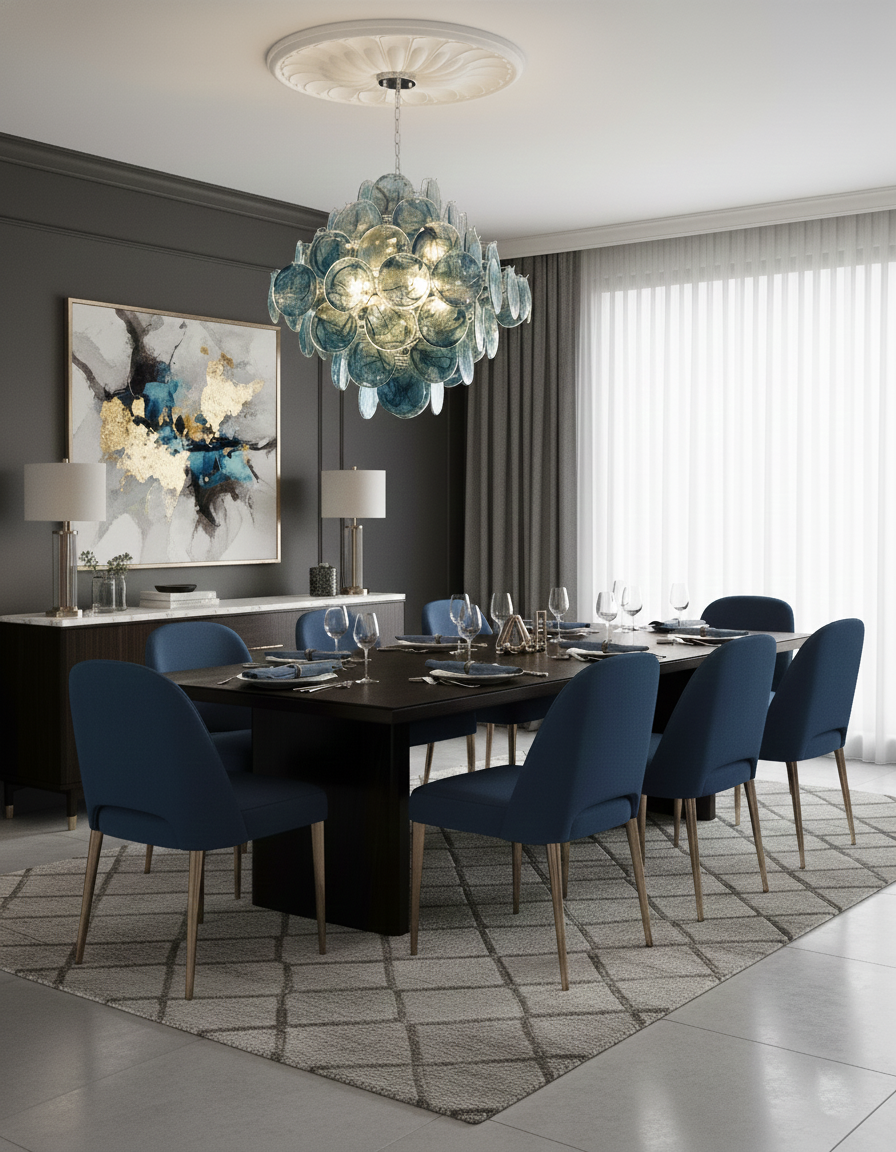 Carmosa Glass Chandelier — product view 16
