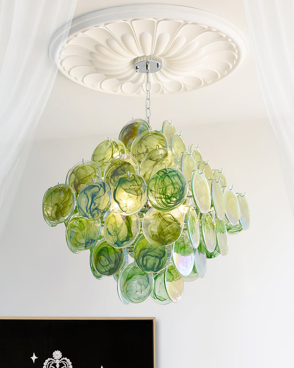 Carmosa Glass Chandelier — product view 30