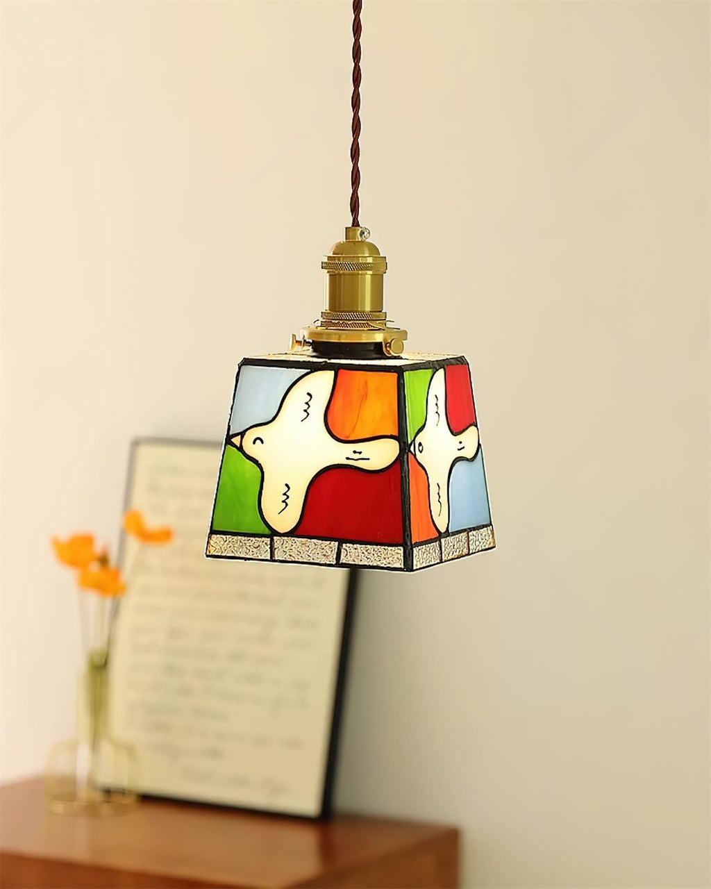 Miroa Glass Pendant Lamp — product view 3