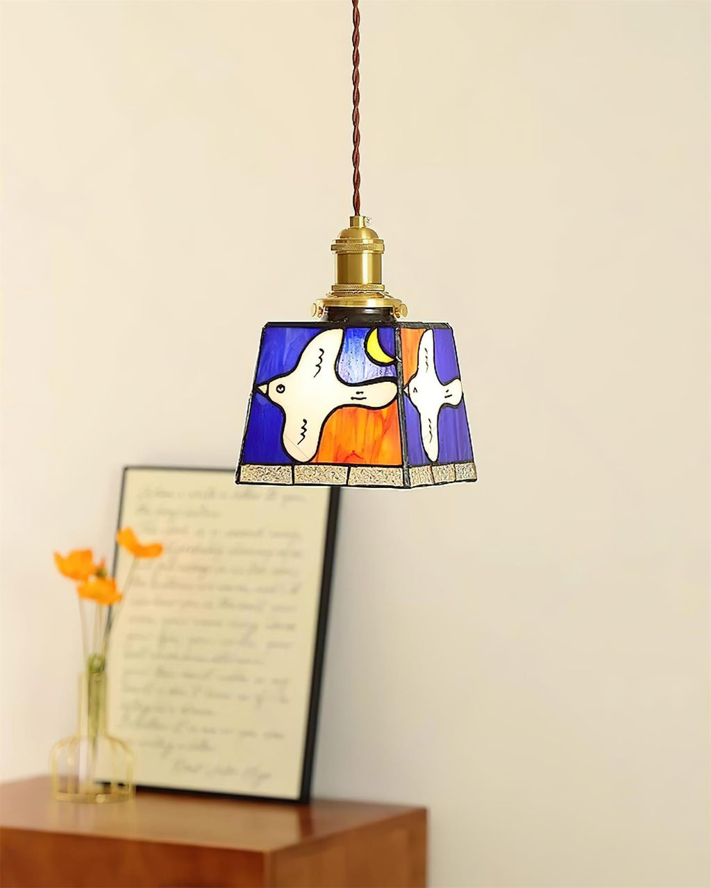 Miroa Glass Pendant Lamp — product view 7