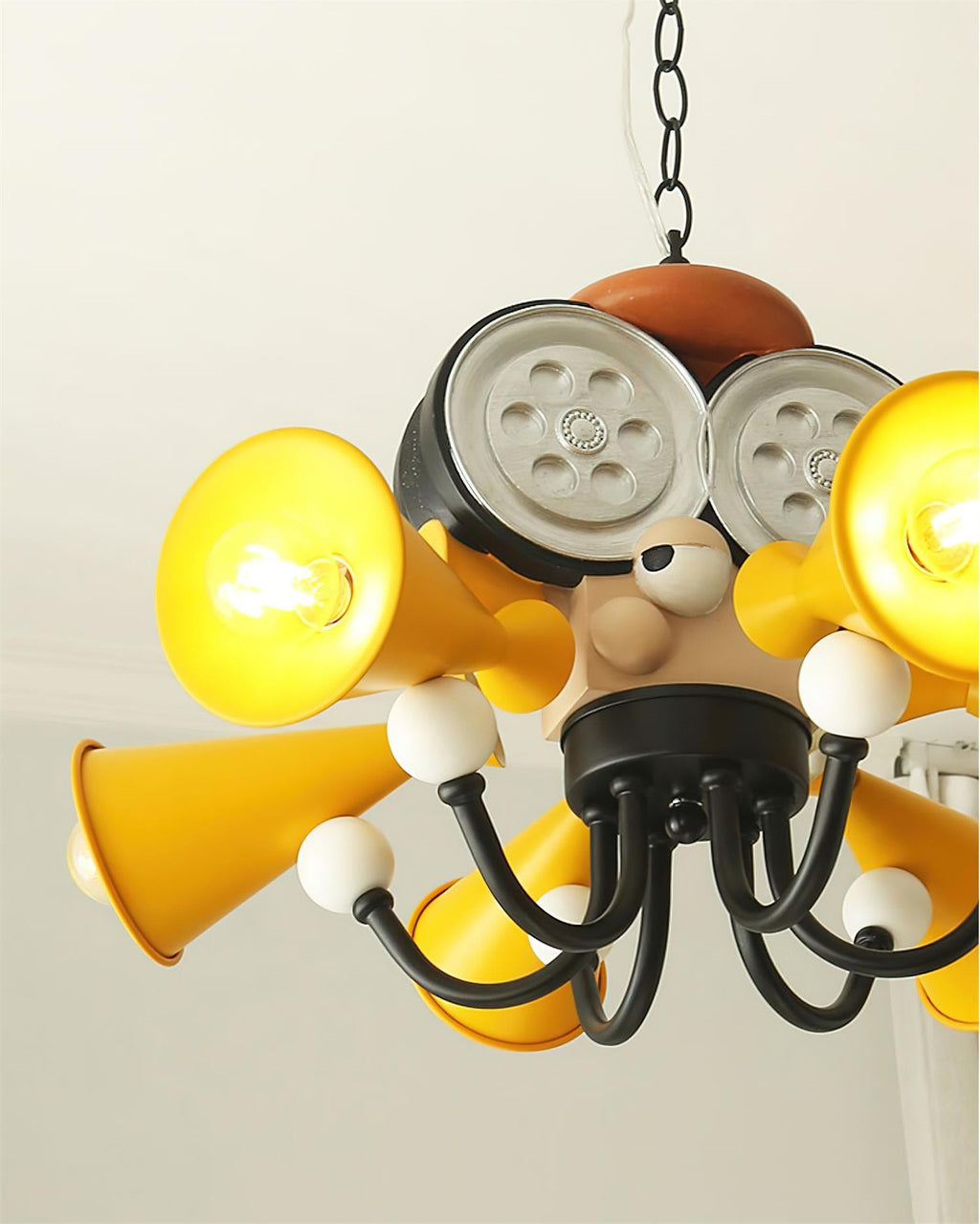 Octopus Director Metal Chandelier — product view 4