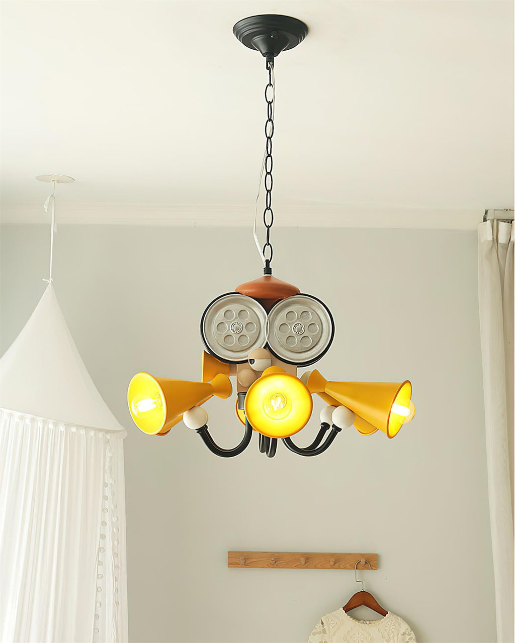 Octopus Director Metal Chandelier — product view 8