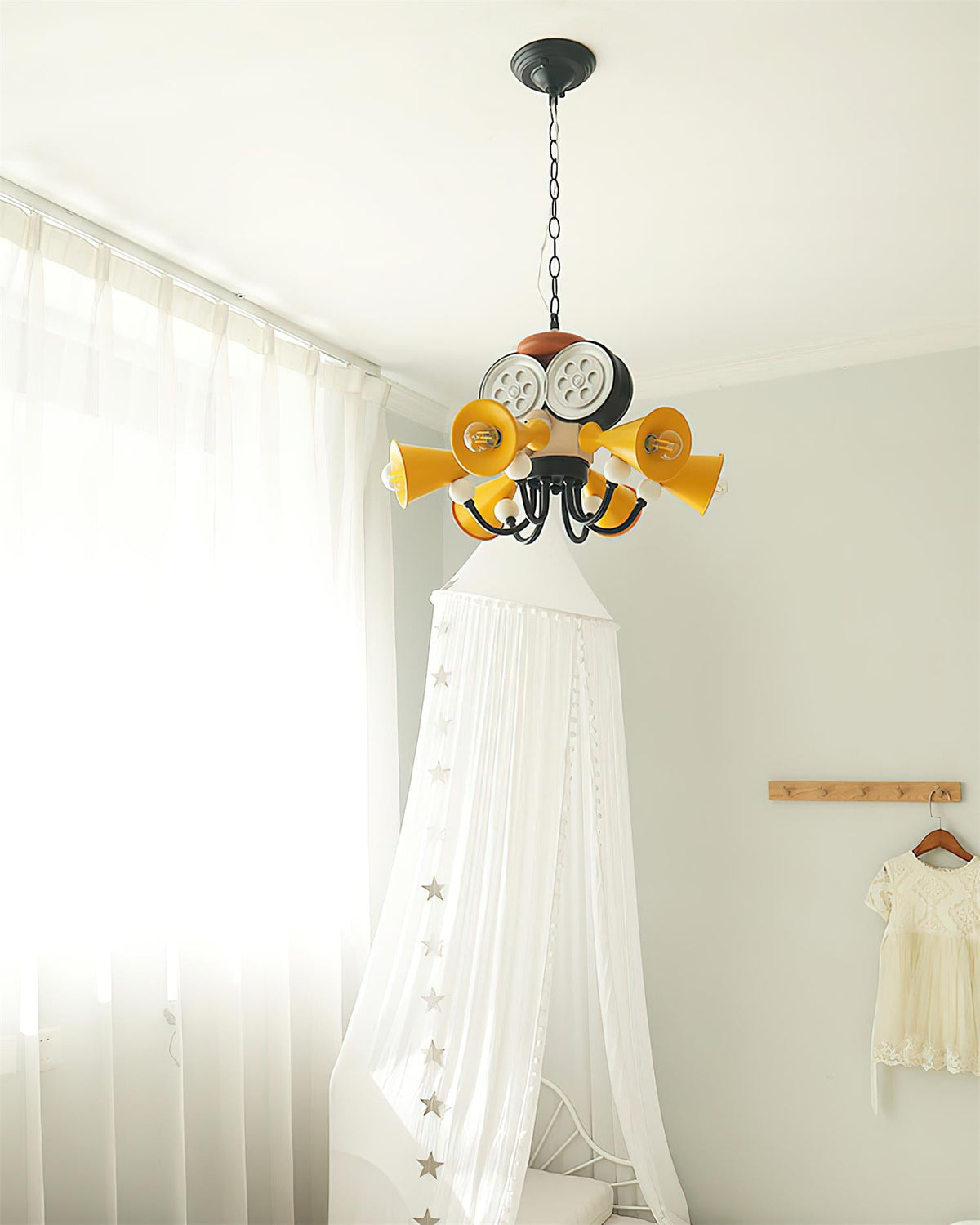 Octopus Director Metal Chandelier — product view 9