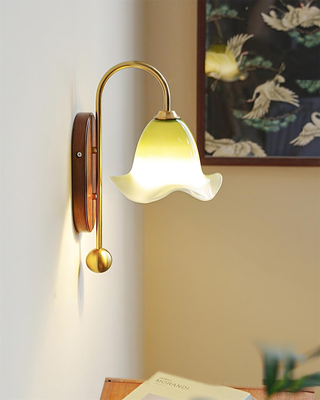 Bellora Glass Wall Lamp — product view 7