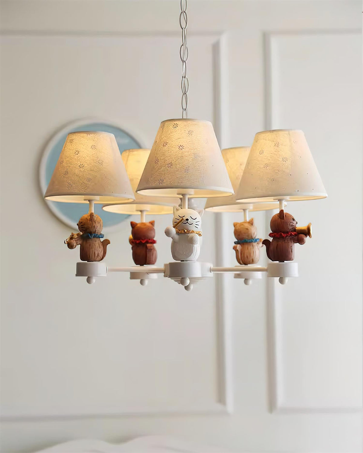 Cat Symphony Metal Chandelier — product view 10