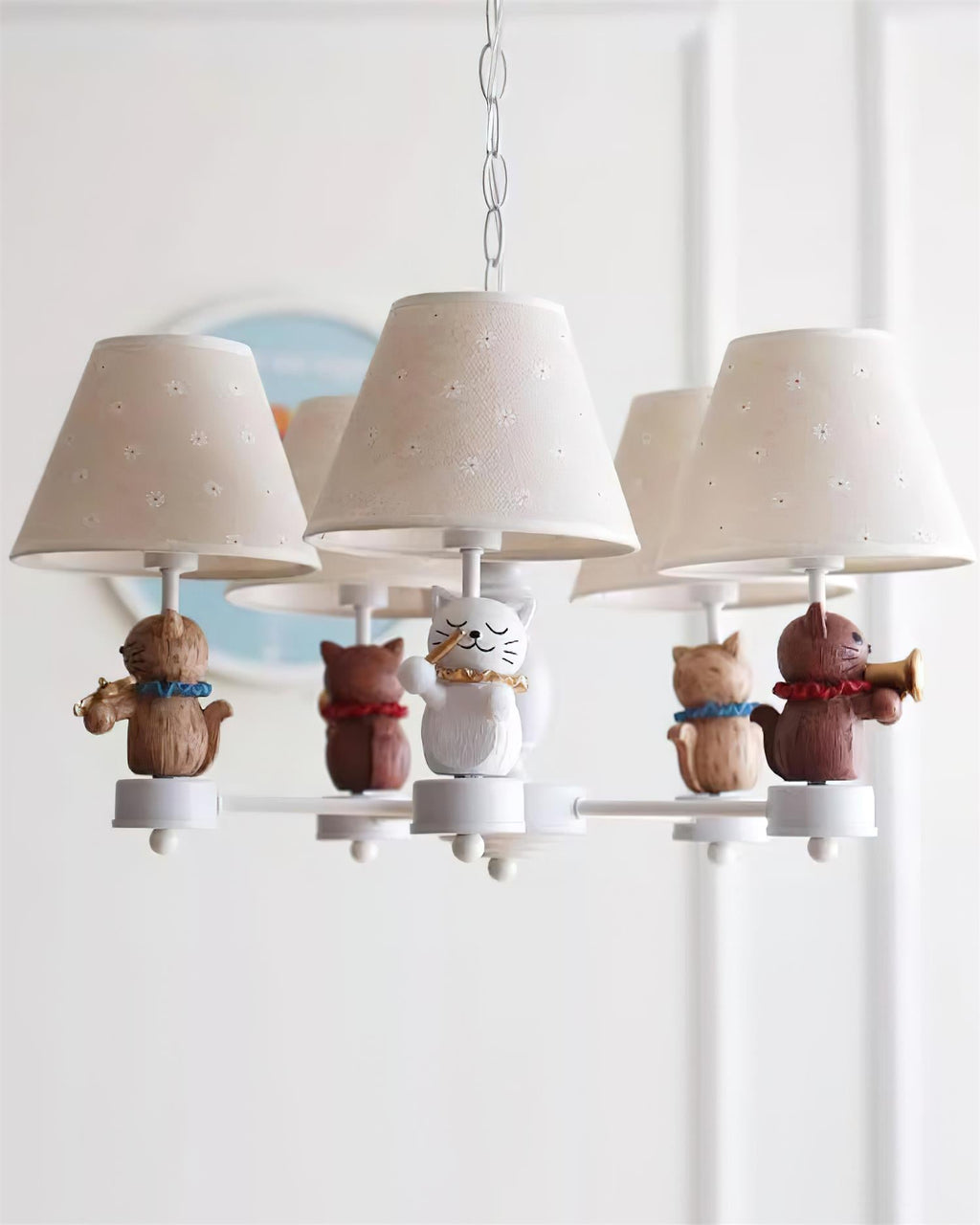 Cat Symphony Metal Chandelier — product view 12