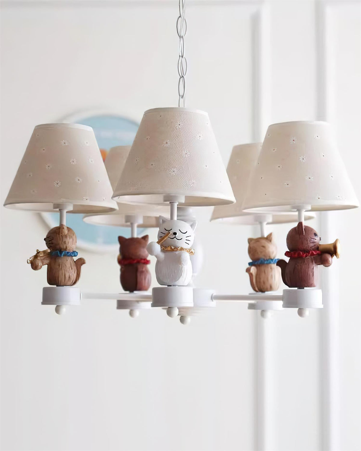 Cat Symphony Metal Chandelier — product view 12
