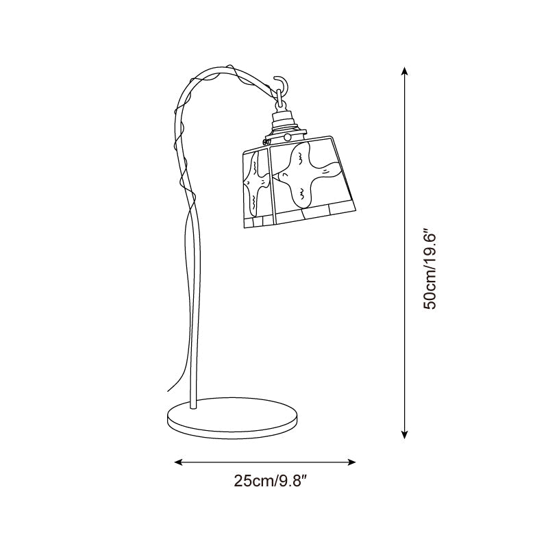 Miroa Glass Table Lamp — product view 5