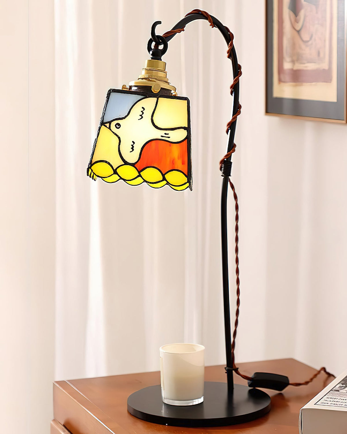 Miroa Glass Table Lamp — product view 6