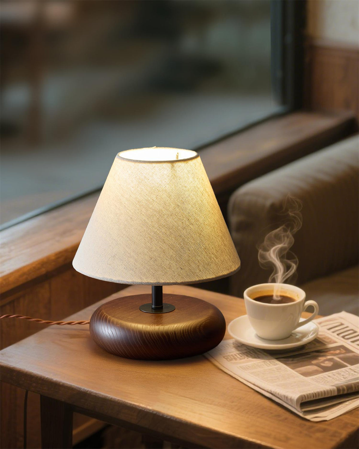 Olen Wood Table Lamp — product view 6