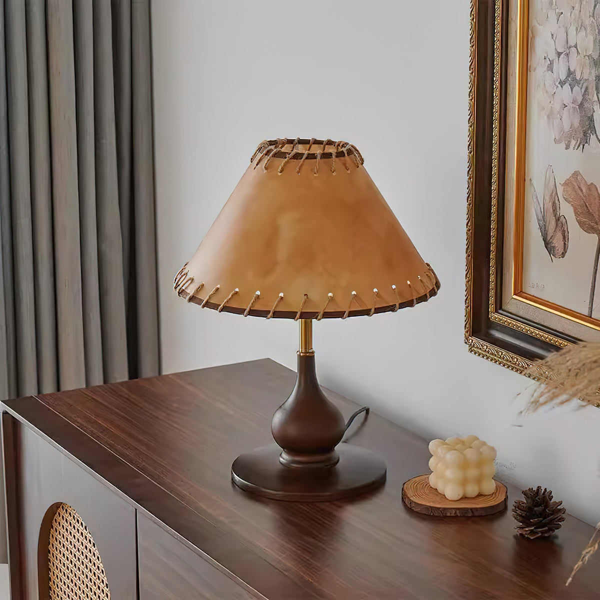 Lariat Wood Table Lamp — product view 2