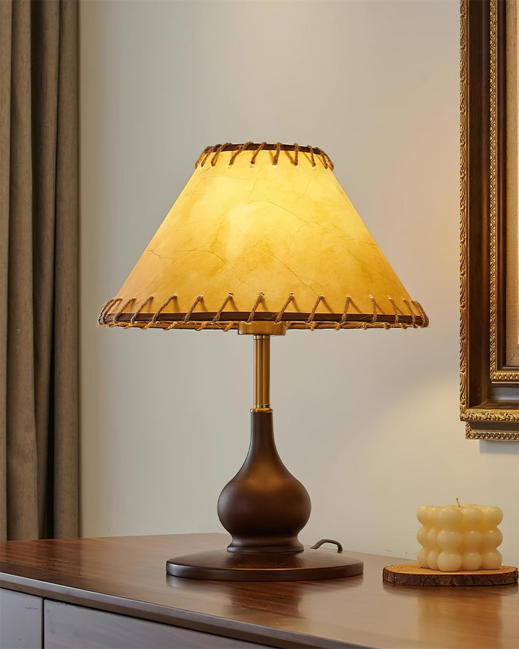 Lariat Wood Table Lamp — product view 4