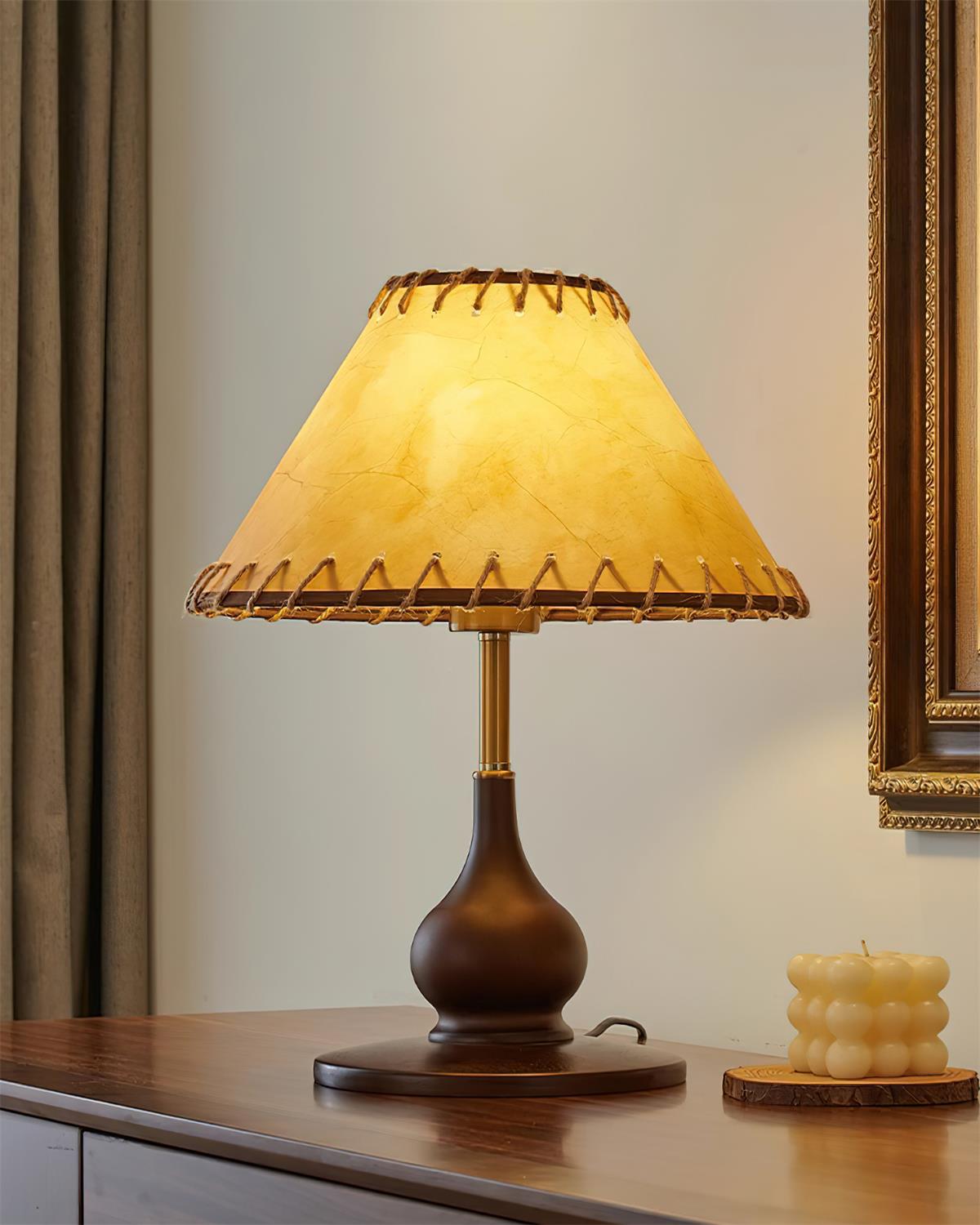 Lariat Wood Table Lamp — product view 4