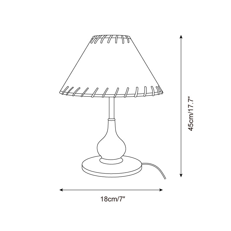Lariat Wood Table Lamp — product view 6