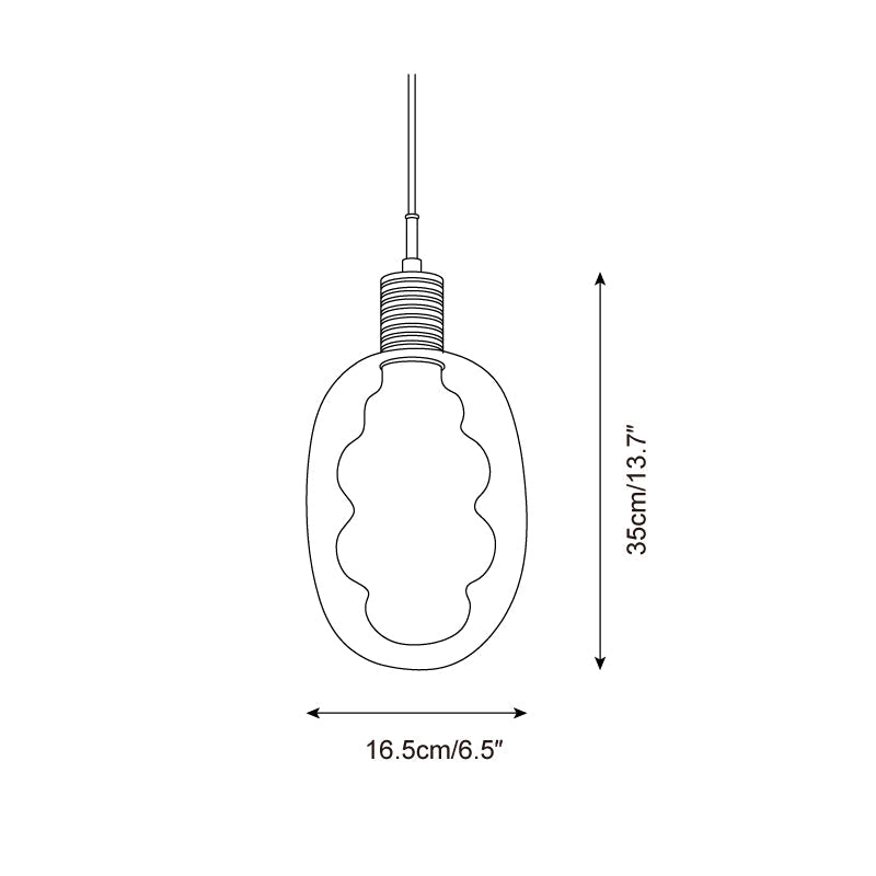 Nimbus Glass Pendant Lamp — product view 5