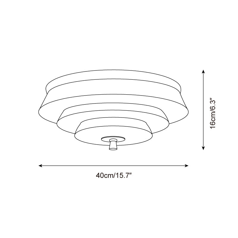 Mellow Glass Ceiling Lamp — product view 5