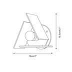Vanta Metal Wall Lamp — product view 5