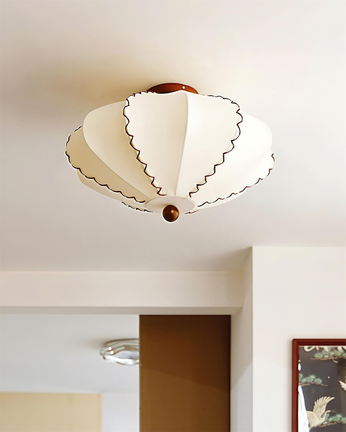 Lucian Wood Ceiling Light — product view 4