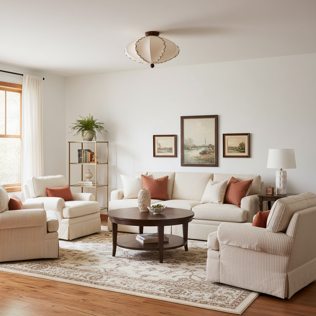 Lucian Wood Ceiling Light — product view 6