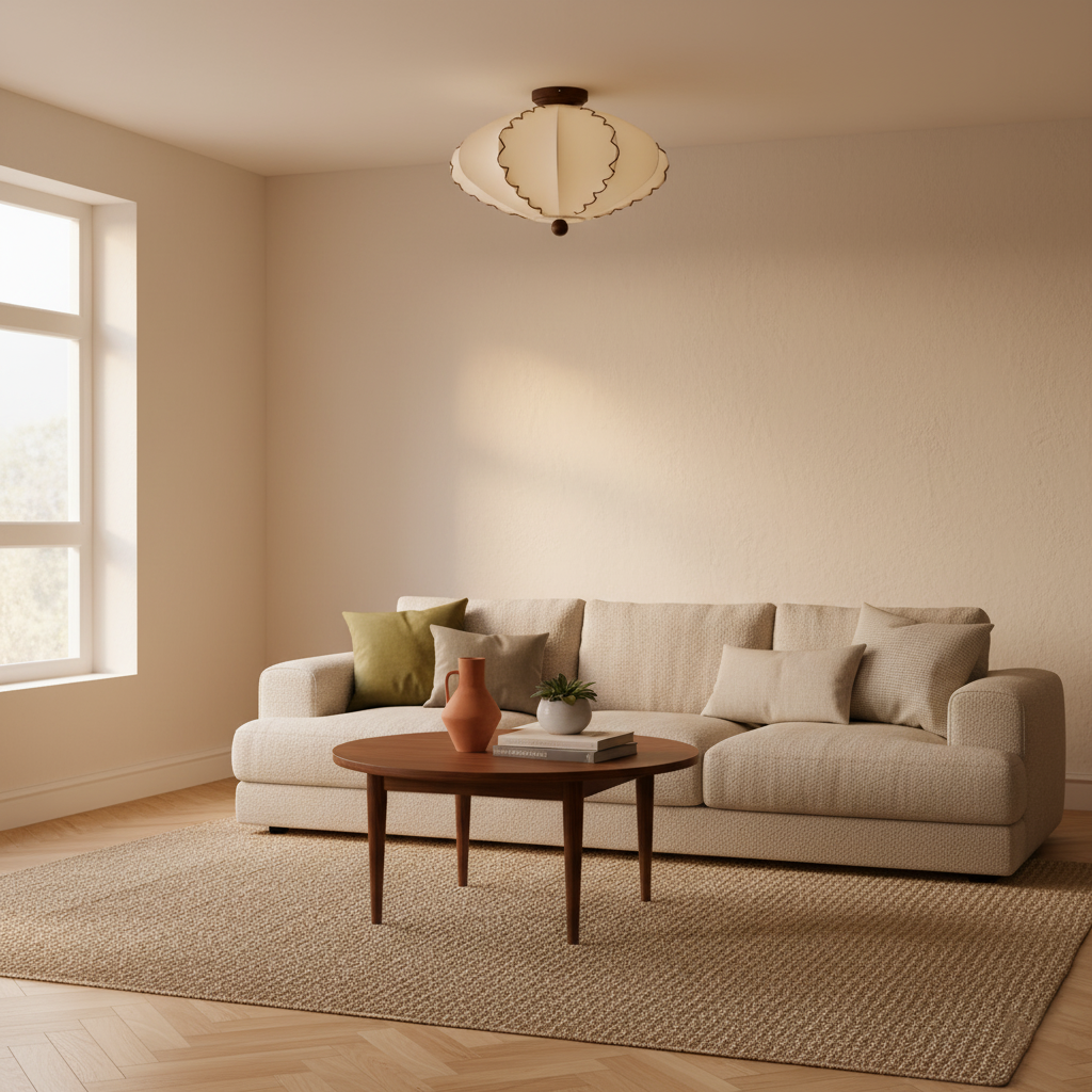 Lucian Wood Ceiling Light — product view 8