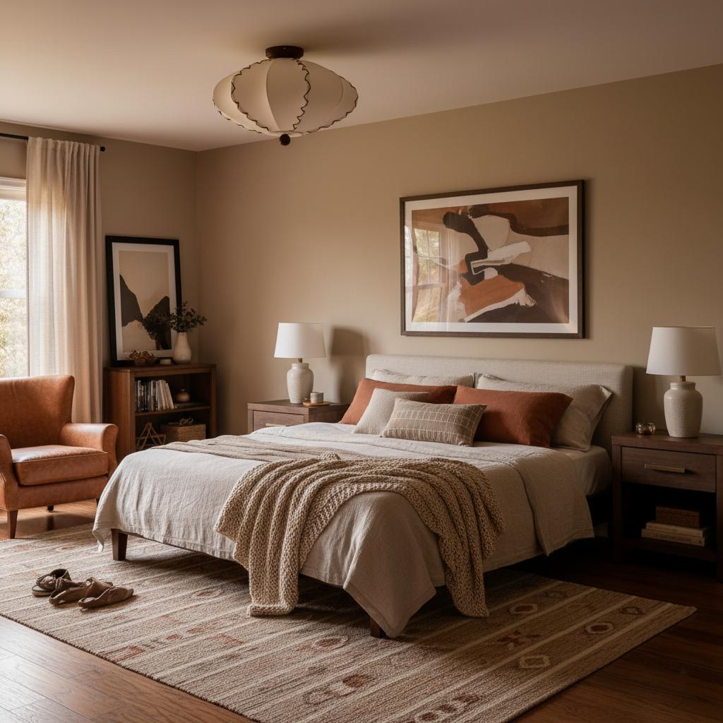 Lucian Wood Ceiling Light — product view 9