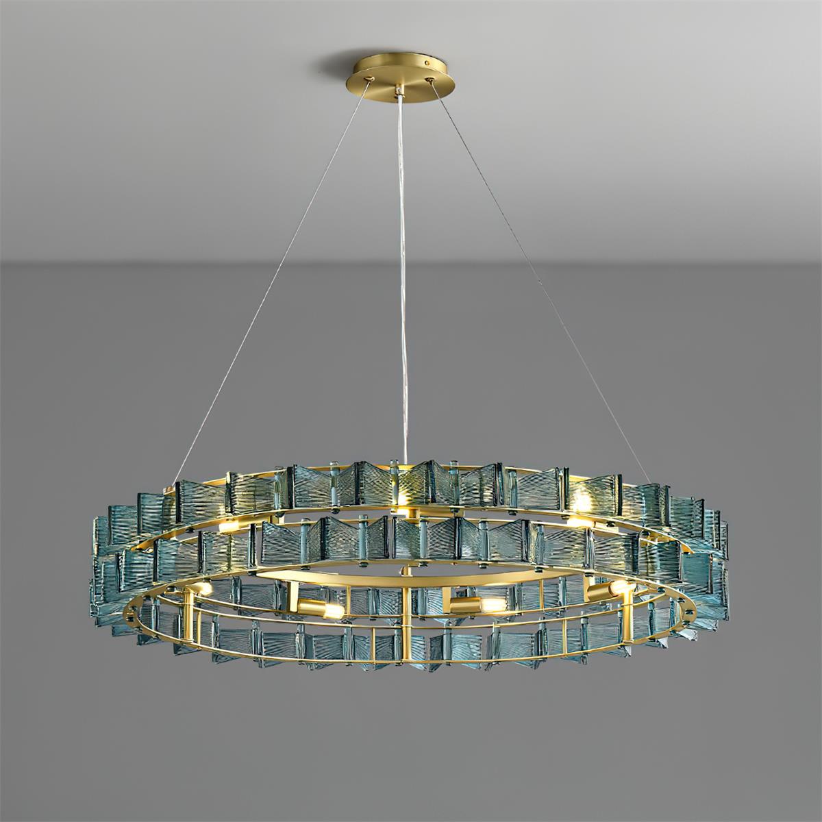 Celvara Glass Chandelier — product view 2