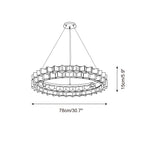 Celvara Glass Chandelier — product view 6