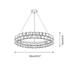 Celvara Glass Chandelier — product view 7
