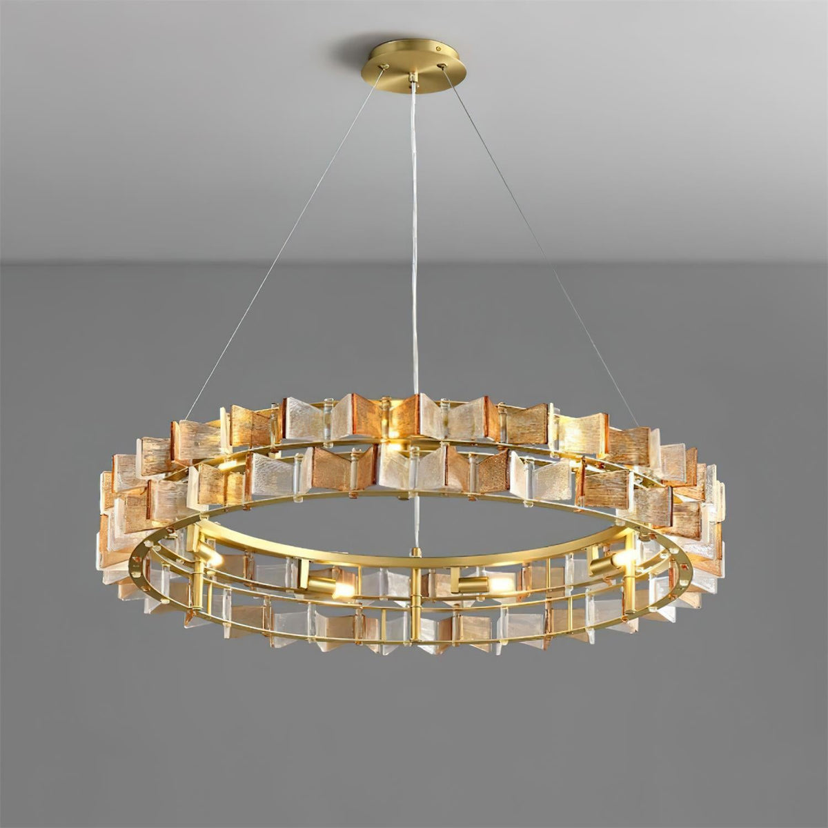 Celvara Glass Chandelier — product view 12