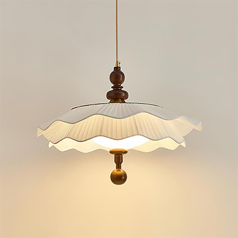 Ravina Wood Pendant Lamp — product view 2