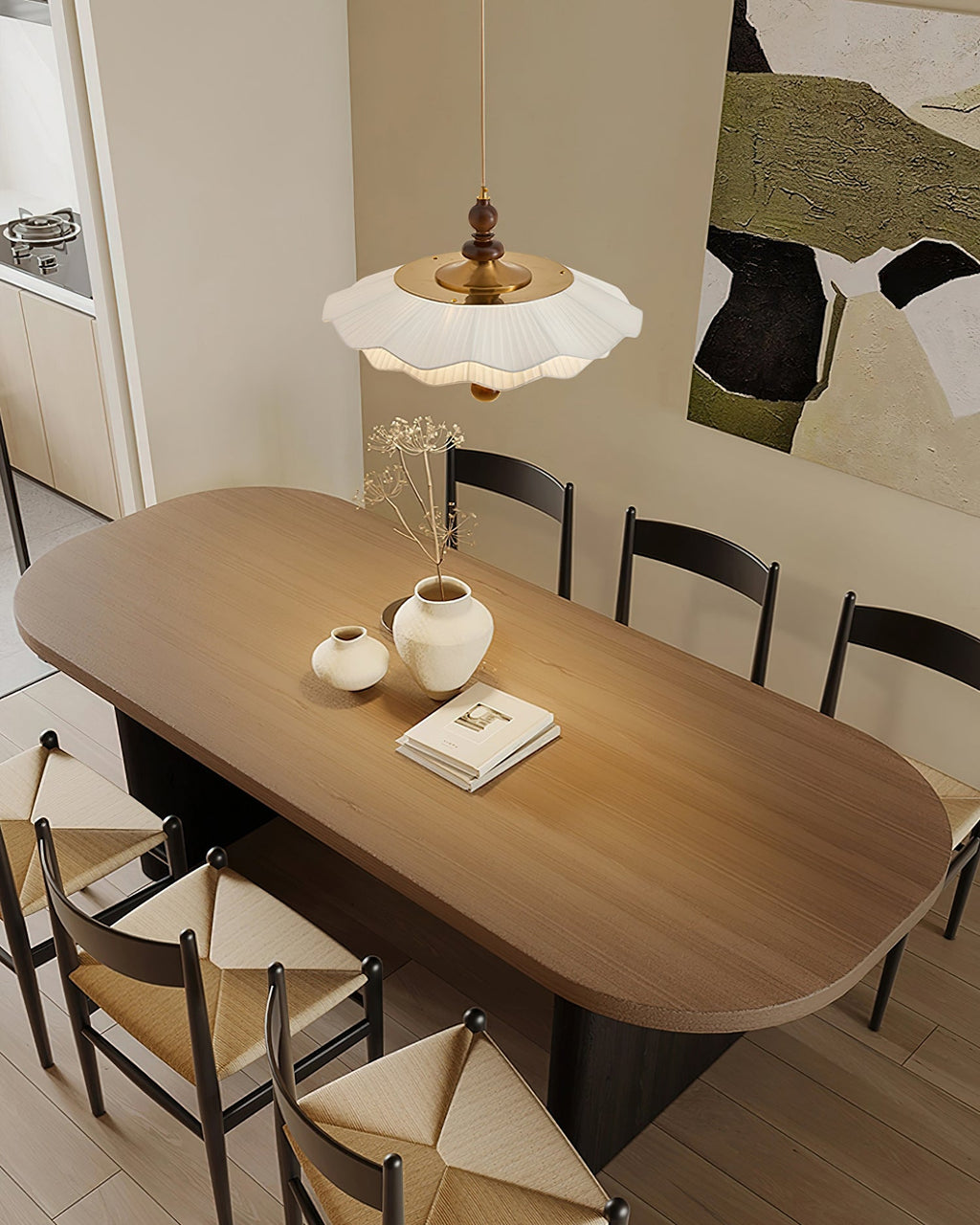 Ravina Wood Pendant Lamp — product view 10