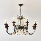 Seraphine Wood Chandelier — product view 3