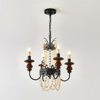 Seraphine Wood Chandelier — product view 4