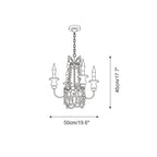Seraphine Wood Chandelier — product view 5