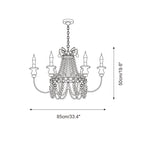 Seraphine Wood Chandelier — product view 6