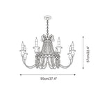 Seraphine Wood Chandelier — product view 7