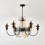 Seraphine Wood Chandelier — product view 9