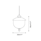 Tavira Glass Pendant Lamp — product view 5