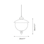Tavira Glass Pendant Lamp — product view 6