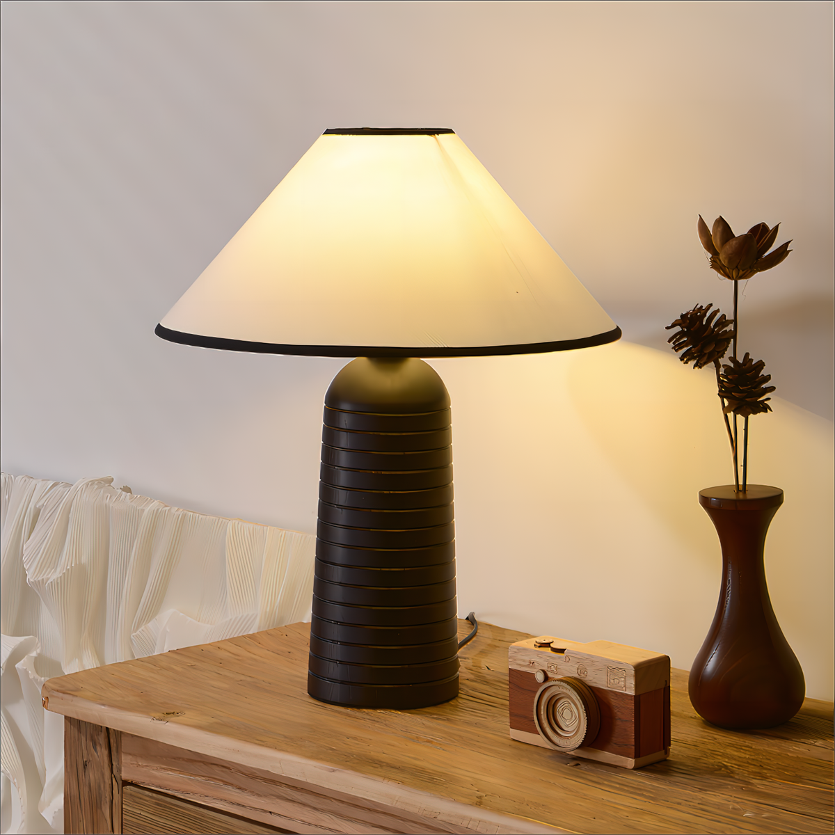 Zenith Wood Table Lamp — product view 2