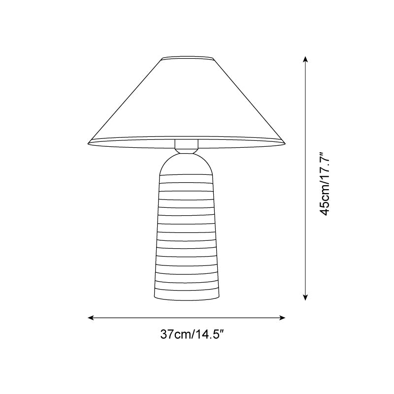 Zenith Wood Table Lamp — product view 5