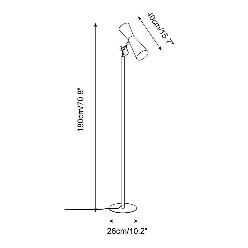 Bino Metal Floor Lamp — product view 5