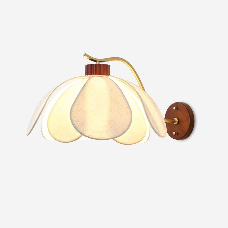 Florvia Wood Wall Lamp — product view 1