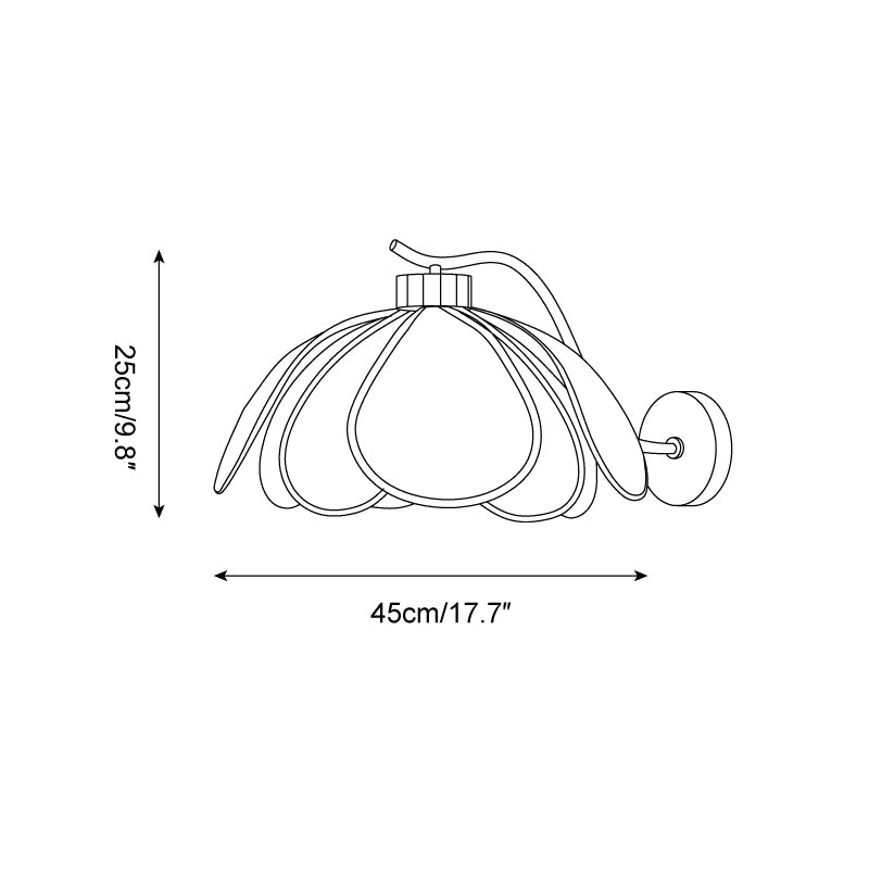 Florvia Wood Wall Lamp — product view 5