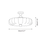 Velora Wood Ceiling Lamp — product view 5