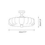 Velora Wood Ceiling Lamp — product view 6